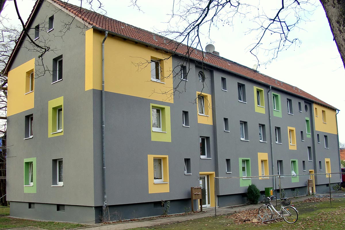 Referenz Erstellung der Wärmedämmung an Fassade in Hamburg